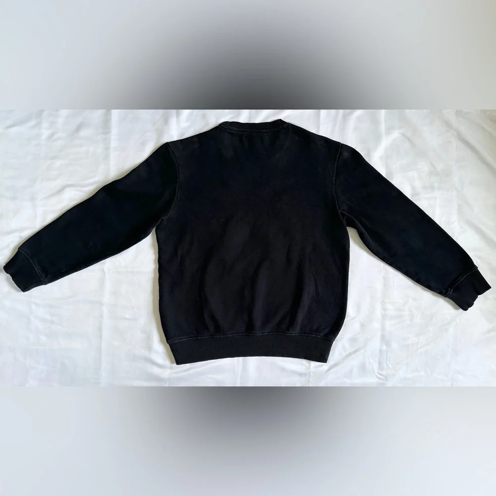 True Religion Chenille True Logo Crewneck - Black - S